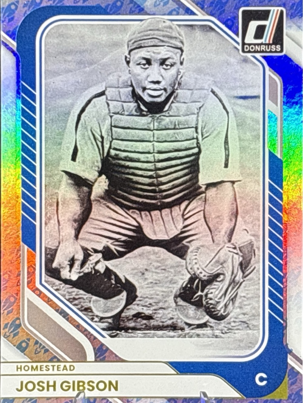 Panini Donruss Josh Gibson Baseball Trading Card - Prizm